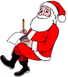 Santa's a writer too
